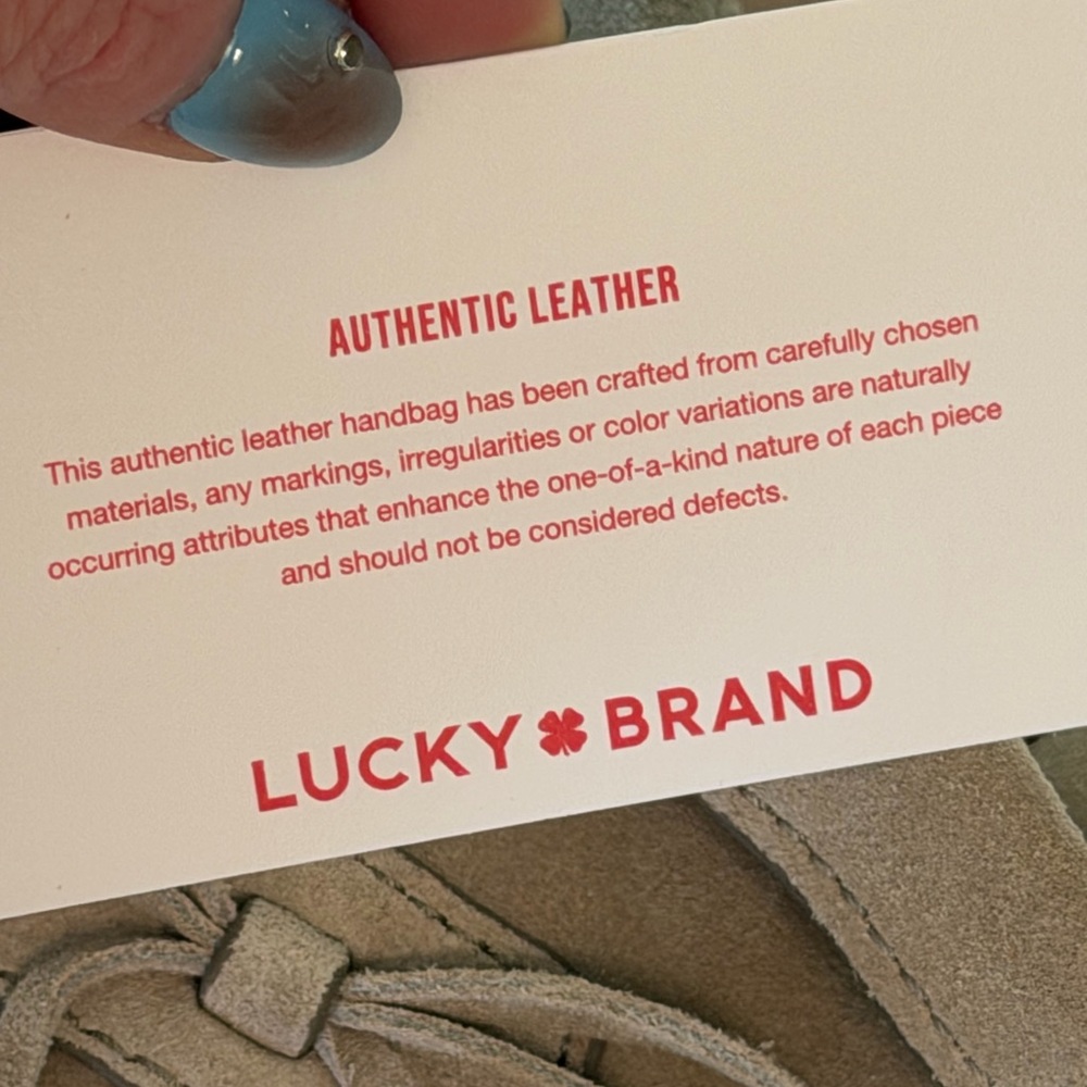 Lucky Brand Beige Shoulder Bag - Picture 6 of 15